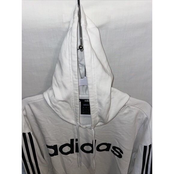 Adidas Women’s Athletic Hoodie Size 4X White Athleisure Tennis Cross Training - Picture 3 of 12